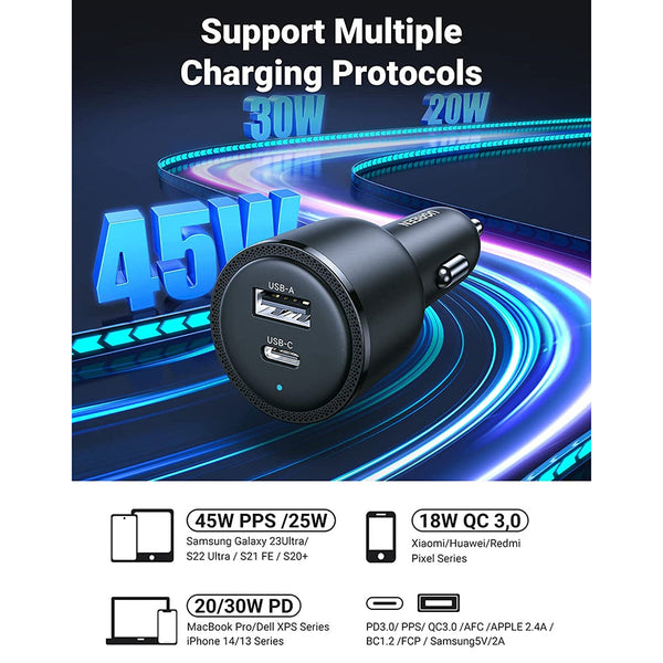 Chargers & Cradles 90645 63W Usb C Car Charger