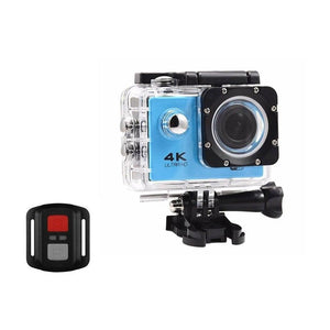 Digital Cameras Bdi New Action Camera 4K Wifi Sports Dv Blue