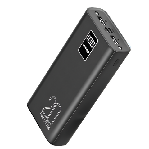 Chargers & Cradles Kivee Pt23 20000Mah Power Bank With Digital Display Black