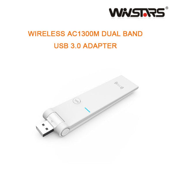 USB Cables, Hubs & Adapters Winstar Wireless Ac1300m Dual Band Usb 3.0 Adapter