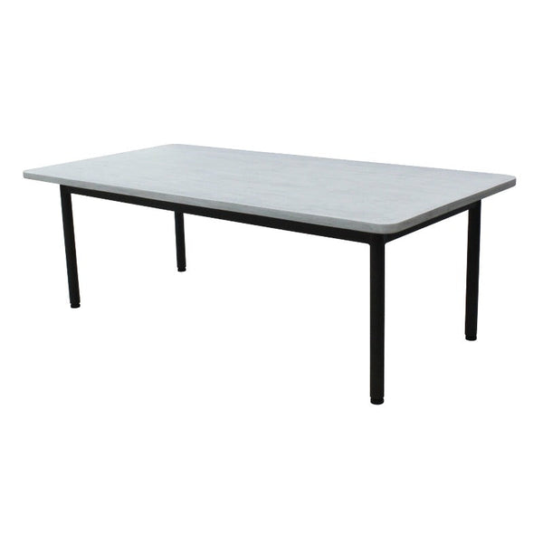 Coffee Tables Lara 120Cm Outdoor Coffee Table Glass Concrete Top