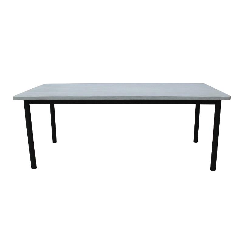 Dining Tables Lara 240Cm 8 Seater Outdoor Dining Table Glass Concrete Top