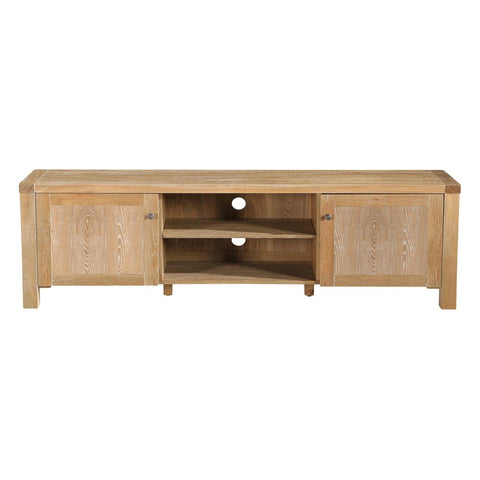 TV Stands & Entertainment Units Woodland 180Cm Etu Entertainment Tv Unit Timber 2 Door Natural