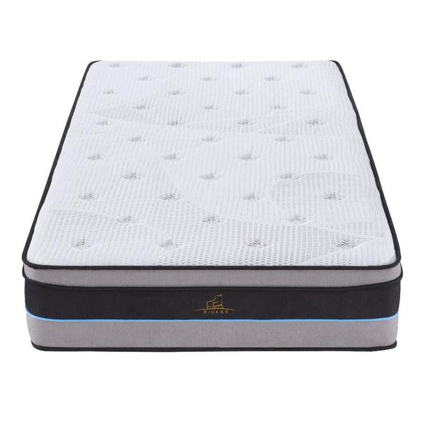 Mattresses Cloud Dreams King Single Pocket Spring Luxury Plush Top 28Cm Mattress