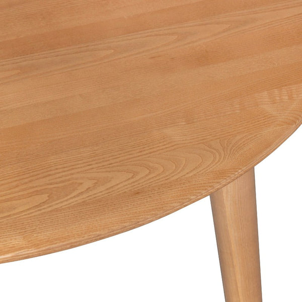 Dining Tables Divano Emilio 120Cm Round Dining Table Scandinavian Style Solid Ash Wood Oak