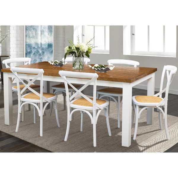 Dining Tables Norah Dining Table 180Cm Solid Acacia Wood Home Dinner Furniture