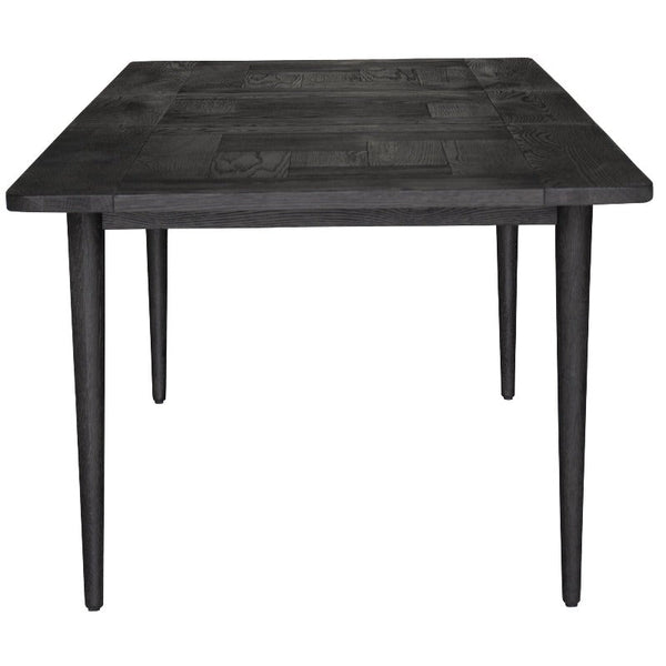 Dining Tables Claire Dining Table Extendable 170 230Cm Solid Oak Wood Furniture Black