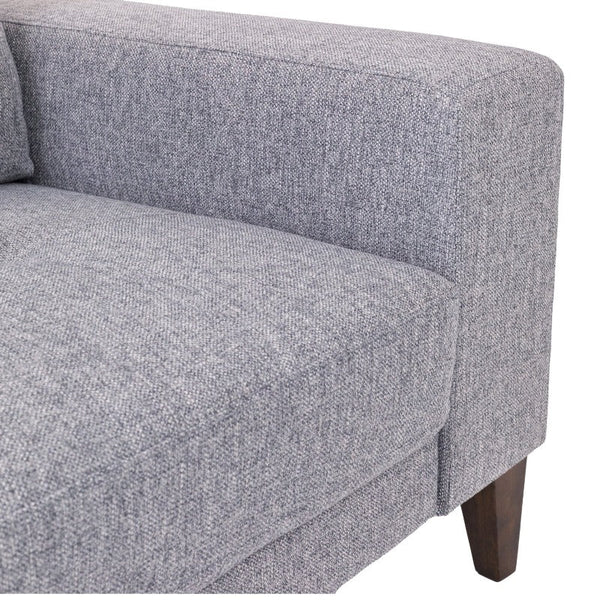 Sofas, Armchairs & Couches Juliet 2 Seater Sofa Soft Fabric Uplholstered Lounge Couch With Lhf Chaise Grey