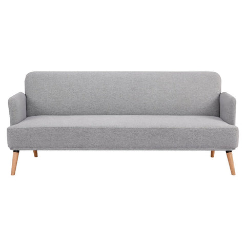 Sofa Beds Merlin 3 Seater Sofa Futon Bed Fabric Lounge Couch Grey