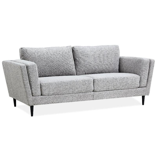 Sofas, Armchairs & Couches Skylar 3 Seater Sofa Fabric Uplholstered Lounge Couch Pepper