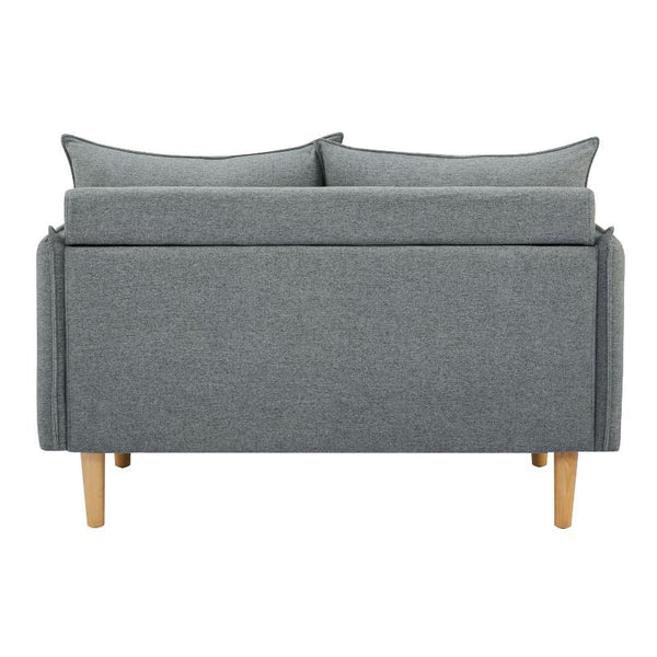 Sofas, Armchairs & Couches Sinatra 2 Seater Fabric Sofa Lounge Couch Dark Grey