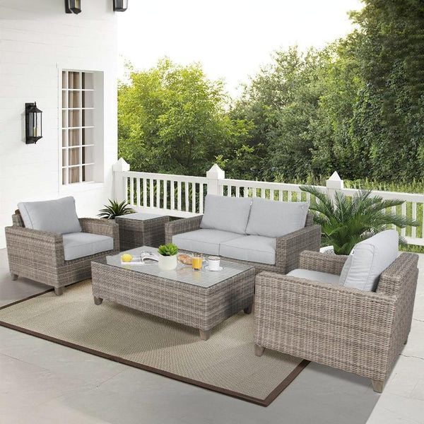 Patio Chairs Sophy 1 Seater Wicker Rattan Outdoor Sofa Chair Lounge