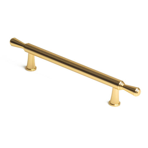 Kitchen Cabinet Doors and Fronts Gold Zinc Kitchen Cabinet Handles Drawer Bar Pull 128Mm