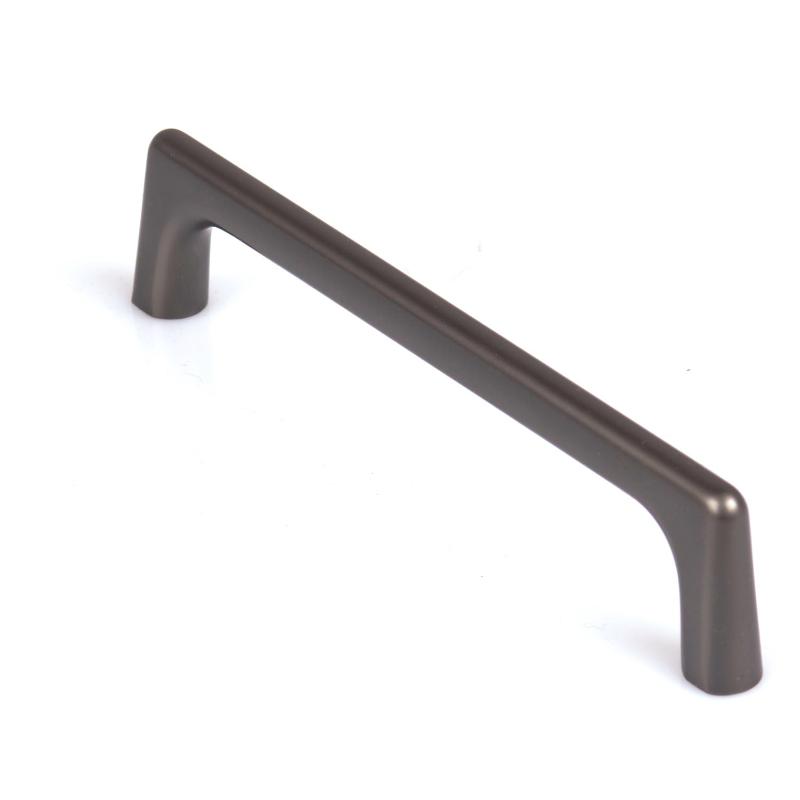 Cabinet Pulls Black Zinc Kitchen Cabinet Handles Drawer Bar Pull 128Mm