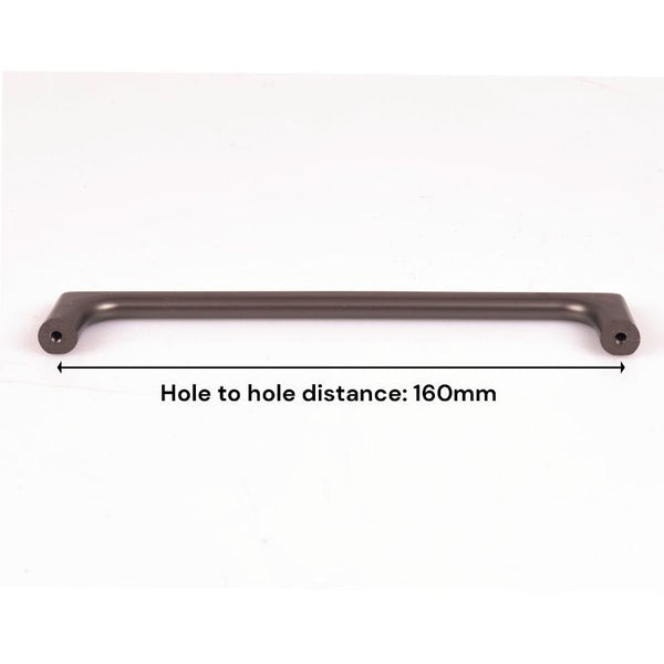 Cabinet Pulls Black Zinc Kitchen Cabinet Handles Drawer Bar Pull 160Mm