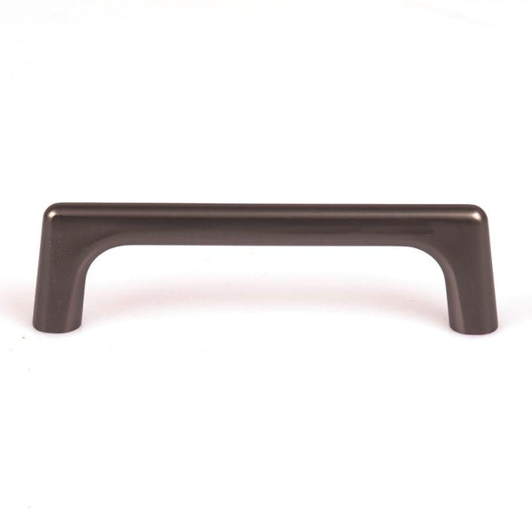 Cabinet Pulls Black Zinc Kitchen Cabinet Handles Drawer Bar Pull 96Mm