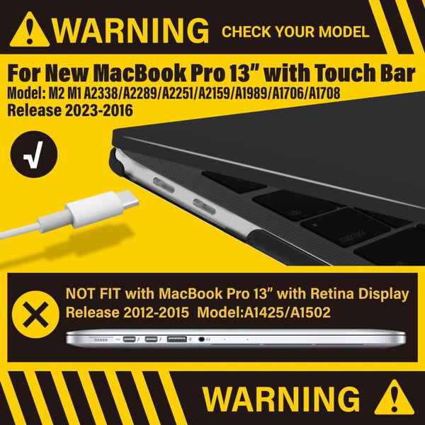 Case Mods, Stickers & Decals Macbook Pro 13 Inch Case 2016 2023 M1 M2 A2338 A2289 A2251 A2159 Hard Shell Keyboard Cover