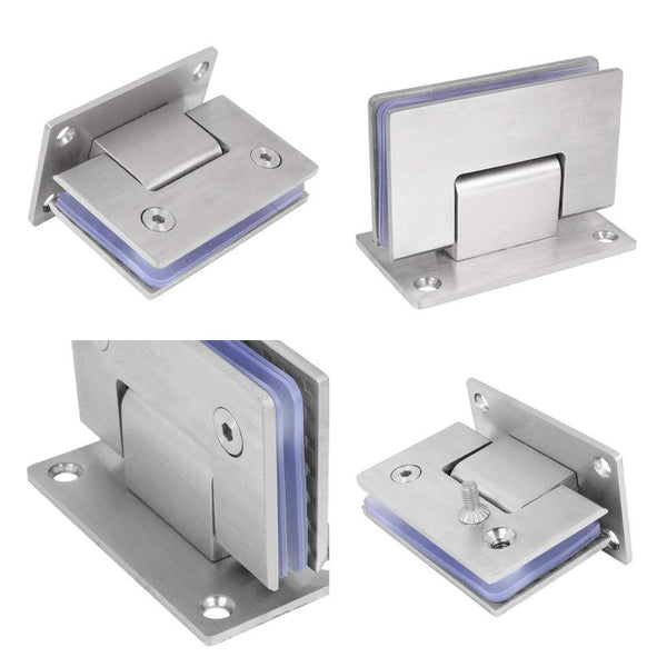 Cabinets & Cupboards 90 Degree Glass Door Cupboard Showcase Cabinet Clamp Shower Doors Hinge 304 Steel