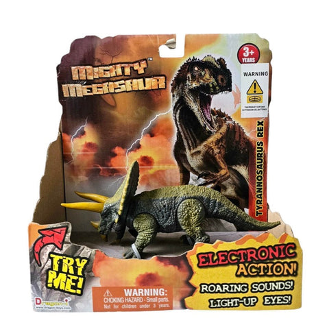 Activity Toys Mighty Megasaur Electronic Action Dinosaur Triceratops