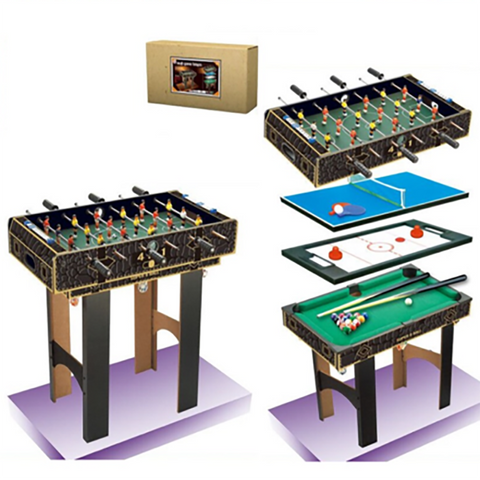 Other Games 4 In 1 Soccer Table Foosball Pool Hockey Tennis For Kids 3+