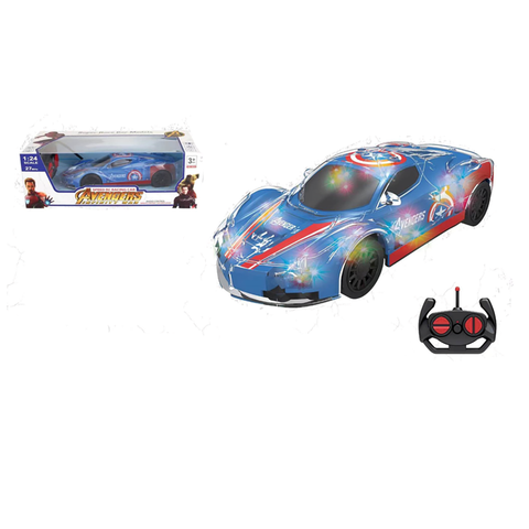 RC Model Vehicles Avengers Infinity War Speed Rc Racing Car Captain America 1:24