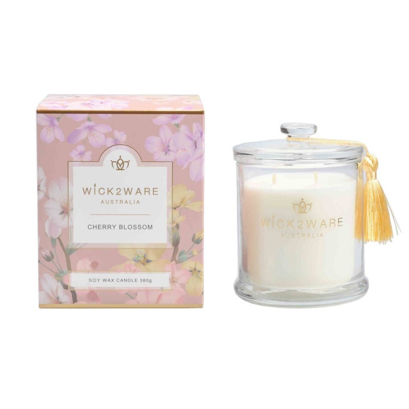 Candles Wick2ware Australia Scented Candle Cherry Blossom 380G/14.1 Oz