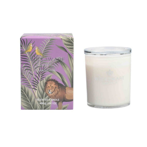 Candles Wick2ware Australia Scented Candle Lemongrass 400G/14.1 Oz