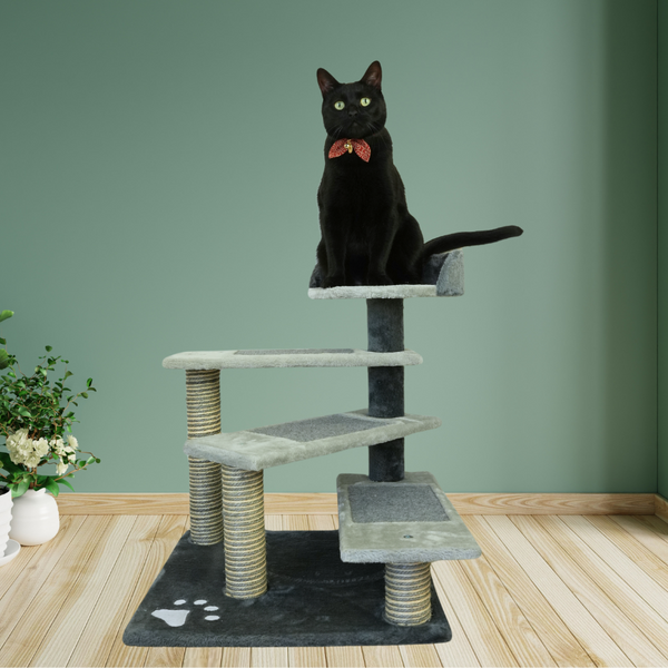 Furniture & Scratchers Petwiz Multi Level Pawpal Scratching Post Cat Tree