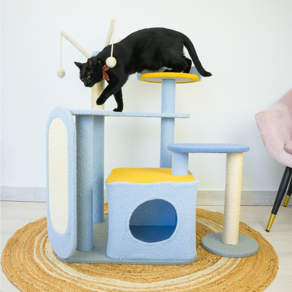 Furniture & Scratchers Petwiz Kitykat Playland Cat Tree Scratching Post Pole