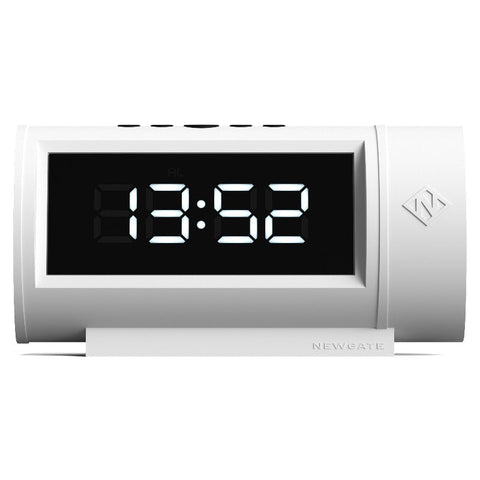 Alarm Clocks & Clock Radios Newgate Pil Led Alarm Clock White