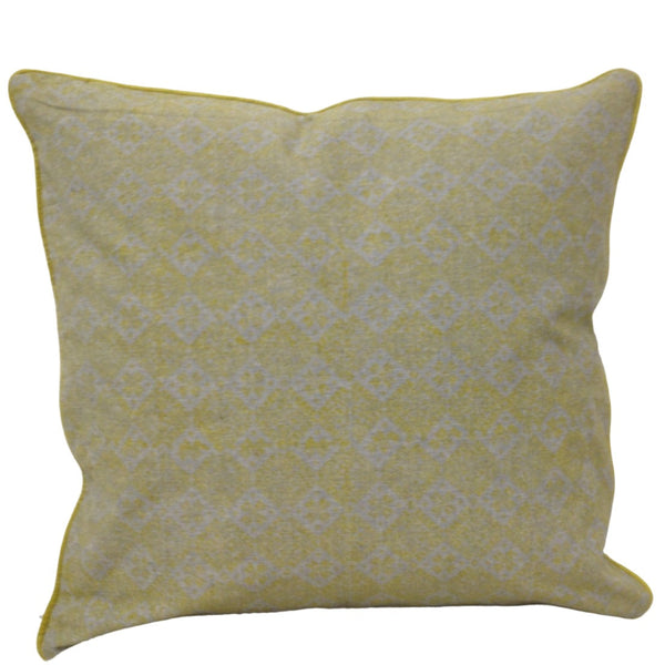 Cushion Covers Pad Azuk Mustard Yellow & Grey Cushion Cover