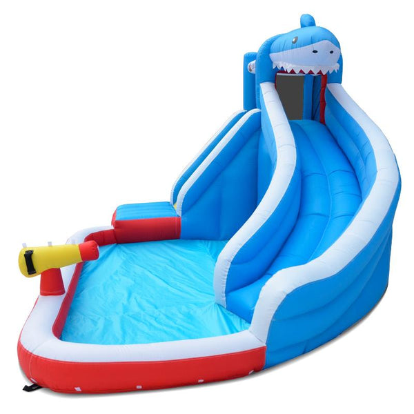 Inflatable & Kid Pools Lifespan Kids Sharky Slide & Splash Inflatable