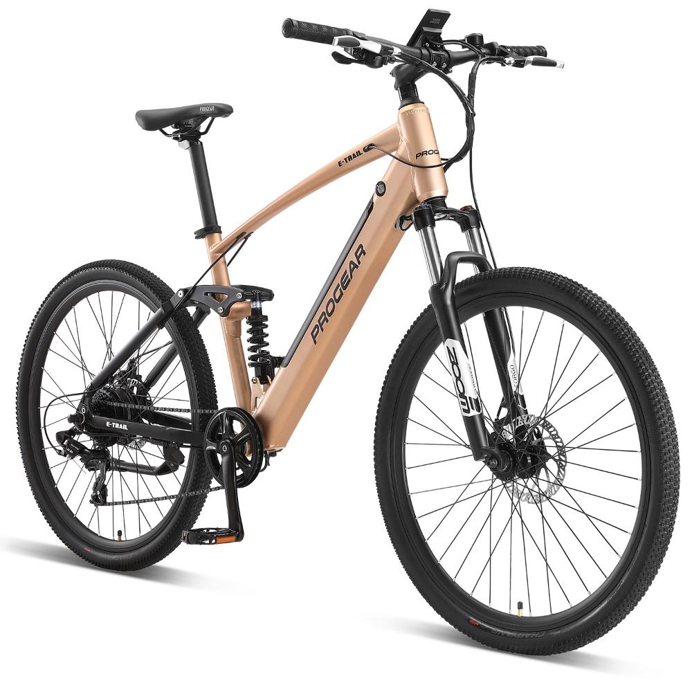 Bicycles Progear Bikes E Trail Dual Suspension 27.5*18" In Sandstorm