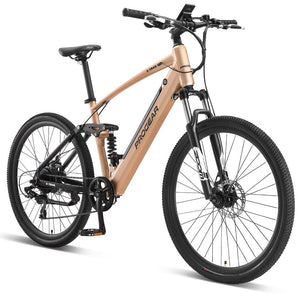 Bicycles Progear Bikes E Trail Dual Suspension 27.5*18" In Sandstorm