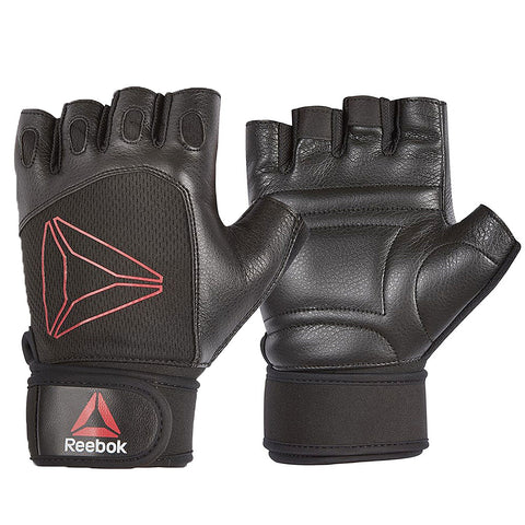 Gloves, Straps & Hooks Reebok Lifting Gloves Small In Black & Red