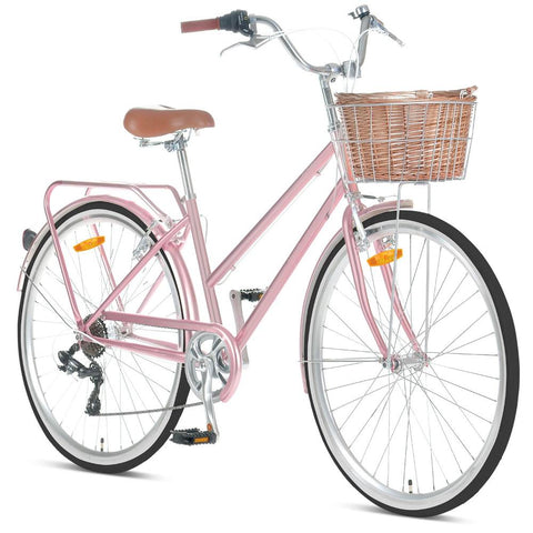 Bicycles Progear Bikes Pomona Retro/Vintage Ladies 700C*15" In Rose Gold