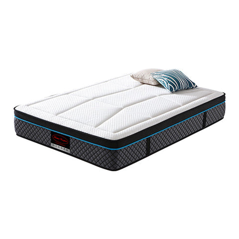 Mattresses Queen Mattress In Coolmax Memory Foam 6 Zone Pocket Coil Soft Firmness