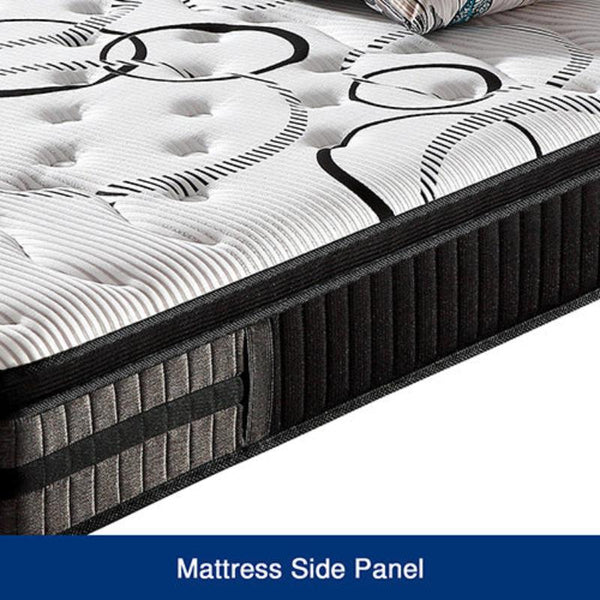 Mattresses King Mattress In Gel Memory Foam Pocket Coil Medium Firm Bed 34Cm Thick