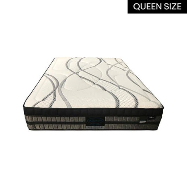 Mattresses Queen Mattress Pocket Coil Spring Foam Firm Bed 32Cm Thick