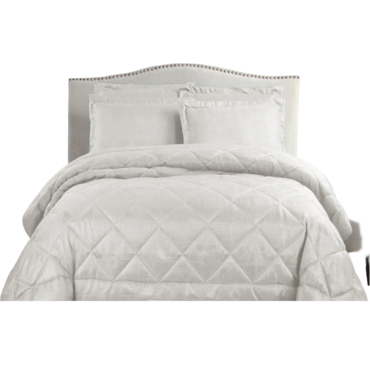 King Comforter Sets Hotel Living Eli Jacquard Comforter Set King White