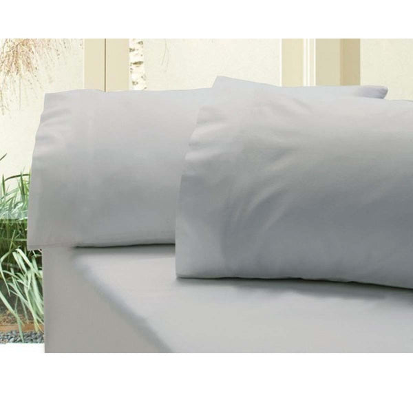 Sheets Revive 400Tc Cotton Sateen Combo Set King Silver