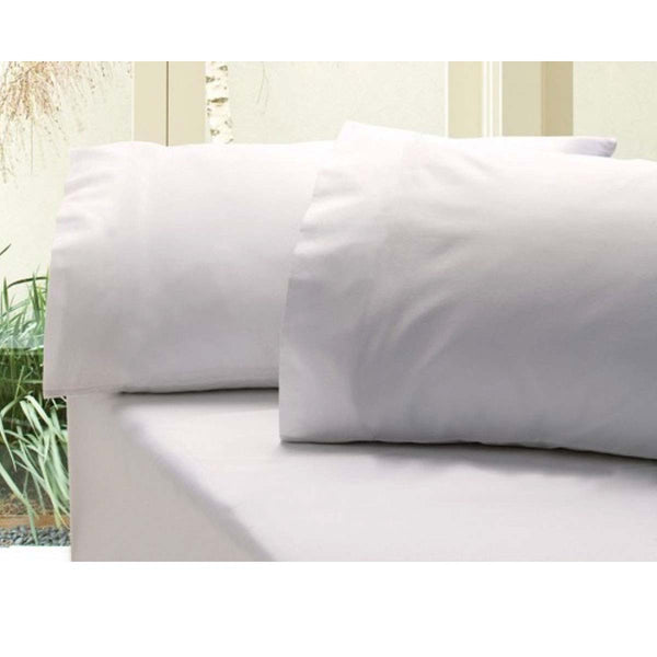 Sheets Revive 400Tc Cotton Sateen Combo Set Double White