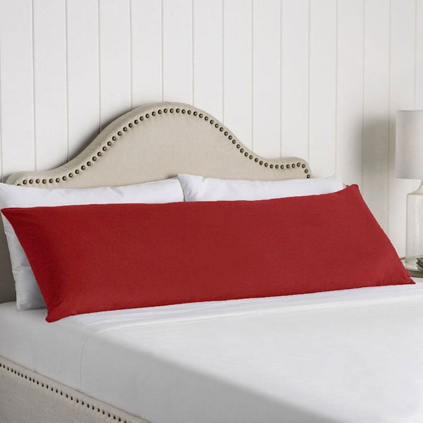 Pillow Cases Artex 100% Cotton Body Pillowcase Berry