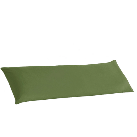 Pillow Cases Artex 100% Cotton Body Pillowcase Dark Green