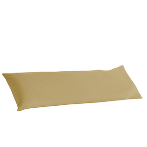 Pillow Cases Artex 100% Cotton Body Pillowcase Latte