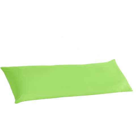 Pillow Cases Artex 100% Cotton Body Pillowcase Lime