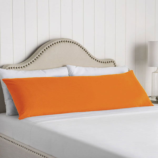 Pillow Cases Artex 100% Cotton Body Pillowcase Orange