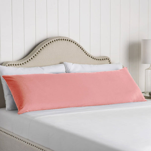 Pillow Cases Artex 100% Cotton Body Pillowcase Pink