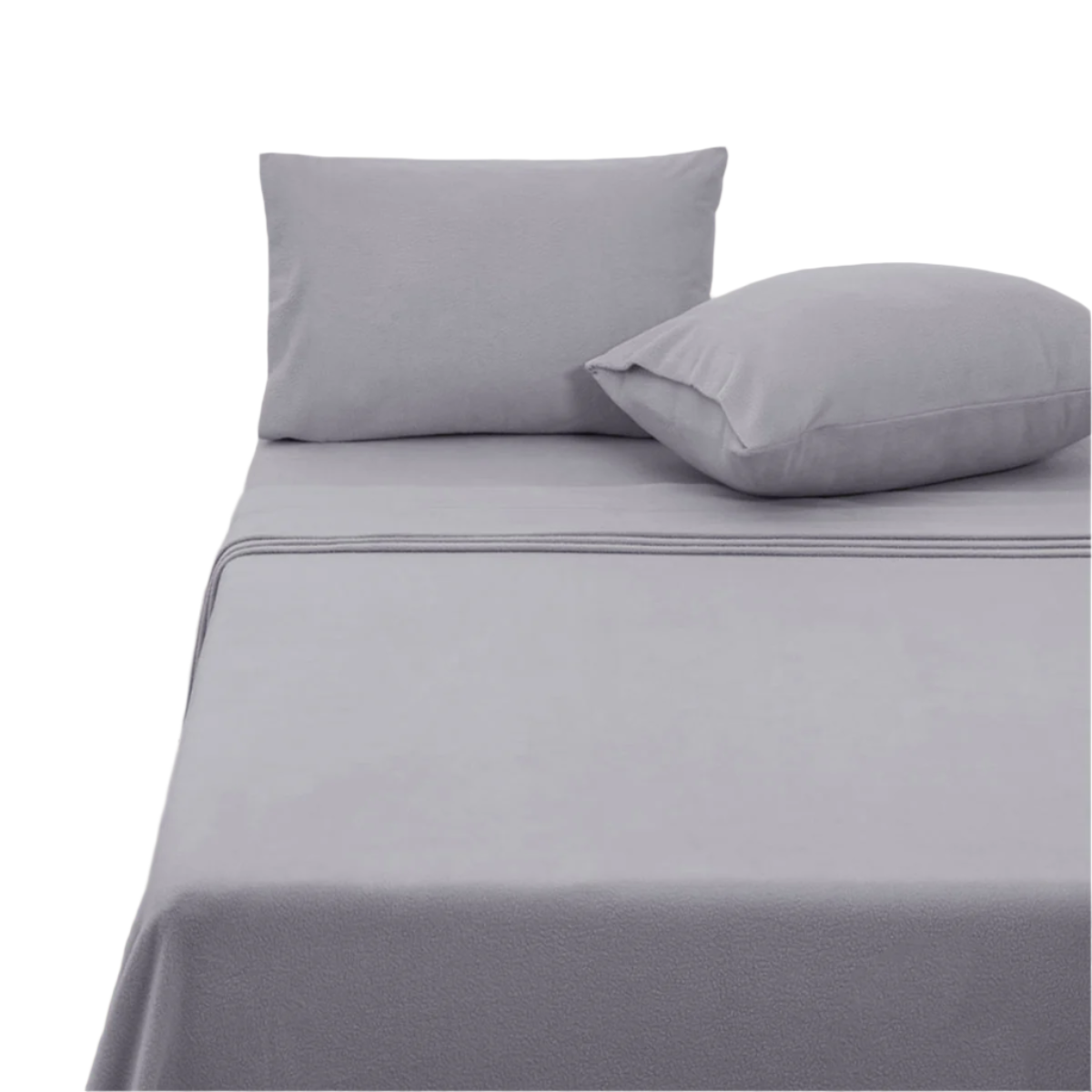 Sheets Polar Fleece Sheet Set Queen 36Cm Wall Grey