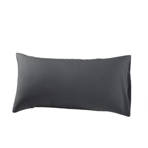 Pillow Cases Accessorize Pair Of Cotton Polyester King Pillowcases Charcoal